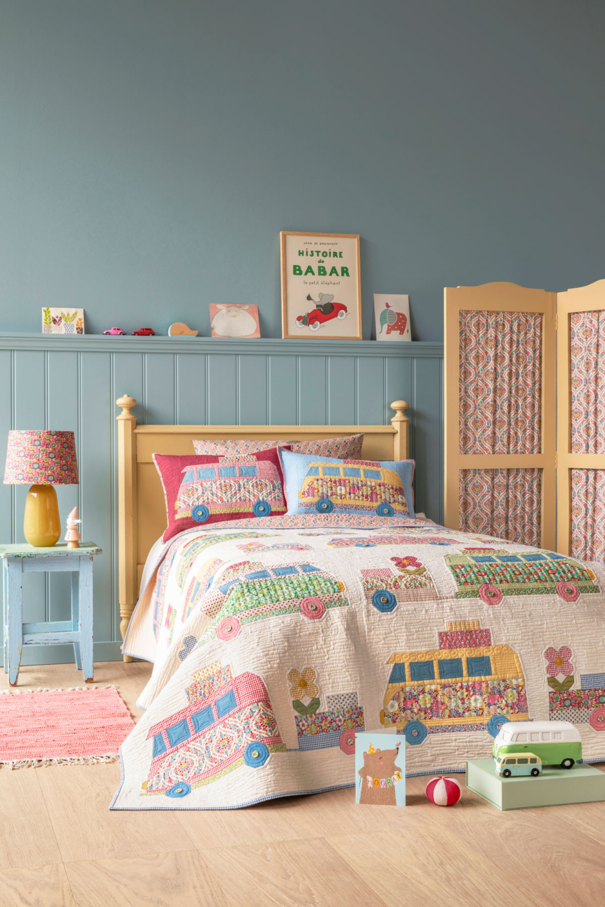 Tilda Patchwork Stoff Baumwolle - Wallflower - Bellflower Sand